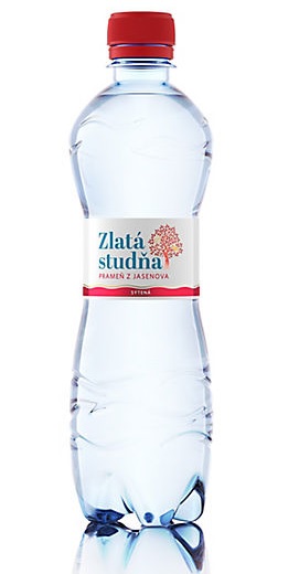 Zlatá Studňa pramenitá minerálna voda sýtená 0,5l