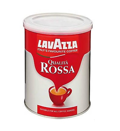 Lavazza Qualita rossa káva mletá 250g dóza