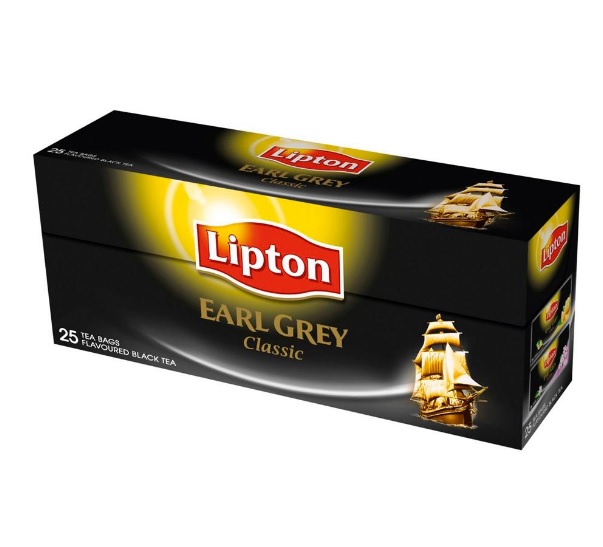 Čaj Lipton čierny Earl Grey 37,5g