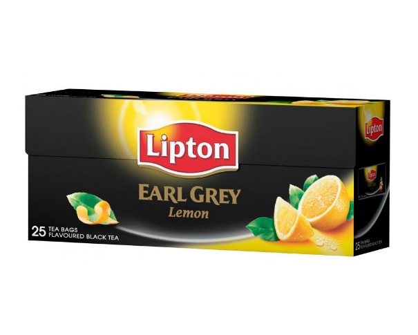 Čaj Lipton čierny Earl Grey Lemon 50g
