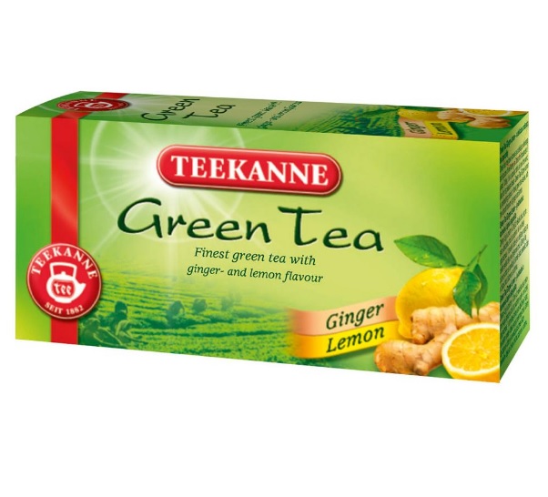 Čaj TEEKANNE zelený GINGER LEMON 35g